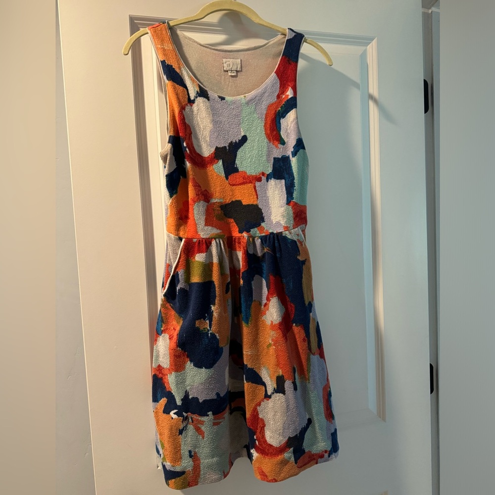 Unique anthro dress with pockets
